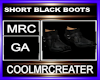 SHORT BLACK BOOTS