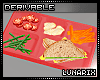 (L:Sandwich Lunch Tray