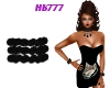 HB777 Pearl Bracelets Bk