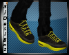 [3J]Black/Yellow Jordans