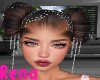 Brown Bling Buns