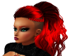 red half ponytail hair