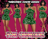 Embossed Dress Green