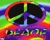 Peace Rainbow Sticker