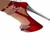 Red Spike Heels