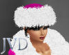 JVD Hot Pink Fur Hat