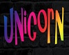 Neon Rainbow Unicorn
