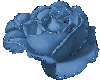 M Tiny Blue Sparkle Rose