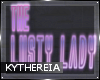 K| Lusty Lady Neon Sign