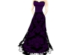 PurpleBlack Damask Dress