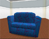 ♛ Blue Swirl Couch