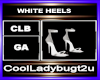 WHITE HEELS