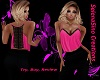 ~SS~ Hot Pink n Blk Cami