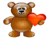 animated love bear