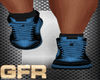 blue & black sneakers