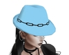 Blue Chain Hat