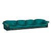 Teal Scruffy Couch