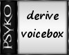 Empty voicebox/derive