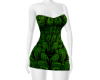 Green Abstract Dress