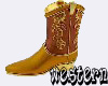 GOLD BOOT NECKLACE