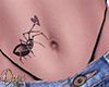 Spider// Belly tat.