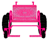wheel chair band pink