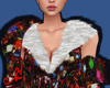 [c] PIA FLECKED FUR COAT
