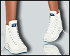 ZY: White Converse Shoes