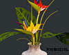 Exotic Flower Vase