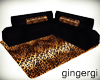 ::leopard furry couch::