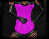 !F Corset Outfit Pink