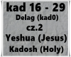 Yeshua Kadosh cz.2