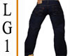 LG1 Blue Fly Jeans