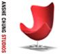 [ACS]STYLISH CHAIR (RED)