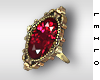 ! L! Red Helena Ring ~ 3