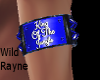 Camo blue Men's armband