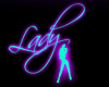 Lady neon