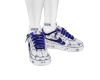 double mark blue nk