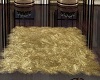 +GOLD FUR RUG+