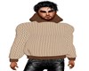 CAMEL WOVEN HOODY