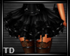 TDl Burlesque Skirt Blk