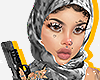 𝒜| LV Hijab Black