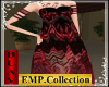 Gothic Maroon Night Gown