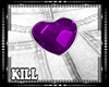 Heart Tail Purple