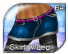 -BA- Luxury Skirt :: Blu
