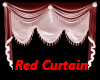 Red Fancy Curtain