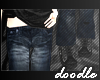 !d6 Flared Jeans Navy