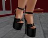 Black Corset Heels