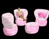 Fira Pink Club Seats