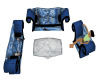 Blue Wolf Couch